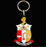 Kappa PVC Shield Crest Key Chain