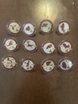 KAPPA PROVINCE LAPEL PINS (ALL 12 PROVINCE PINS)