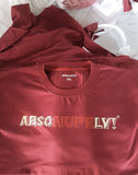 ABSONUPELY SLEEVELESS CRIMSON TEE