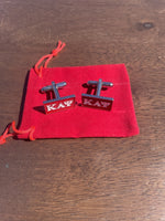 Red Kappa Cufflinks