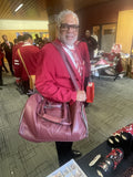 KAPPA LEATHER WEEKEND TRAVEL DUFFLE BAG