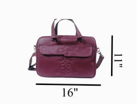 Leather Laptop Briefcase Bag