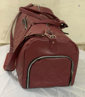 KAPPA LEATHER LARGE TRAVEL DUFFLE BAG