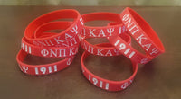 Red KAPPA Silicone Bracelet