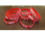 Red KAPPA Silicone Bracelet