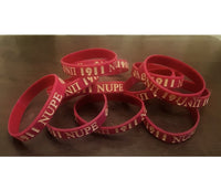 Crimson KAPPA Silicone Bracelet