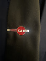 Kappa Accent Red and White Lapel Pin