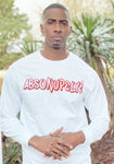 WHITE ABSONUPELY LONG SLEEVE SHIRT