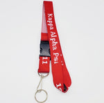 KAPPA LANYARD KEYCHAIN WITH DETACHABLE KEY FOB