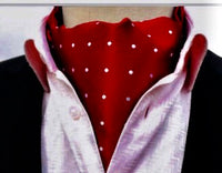 Red and White Ascot