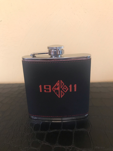 Black 1911 5oz Stainless Steel Flask